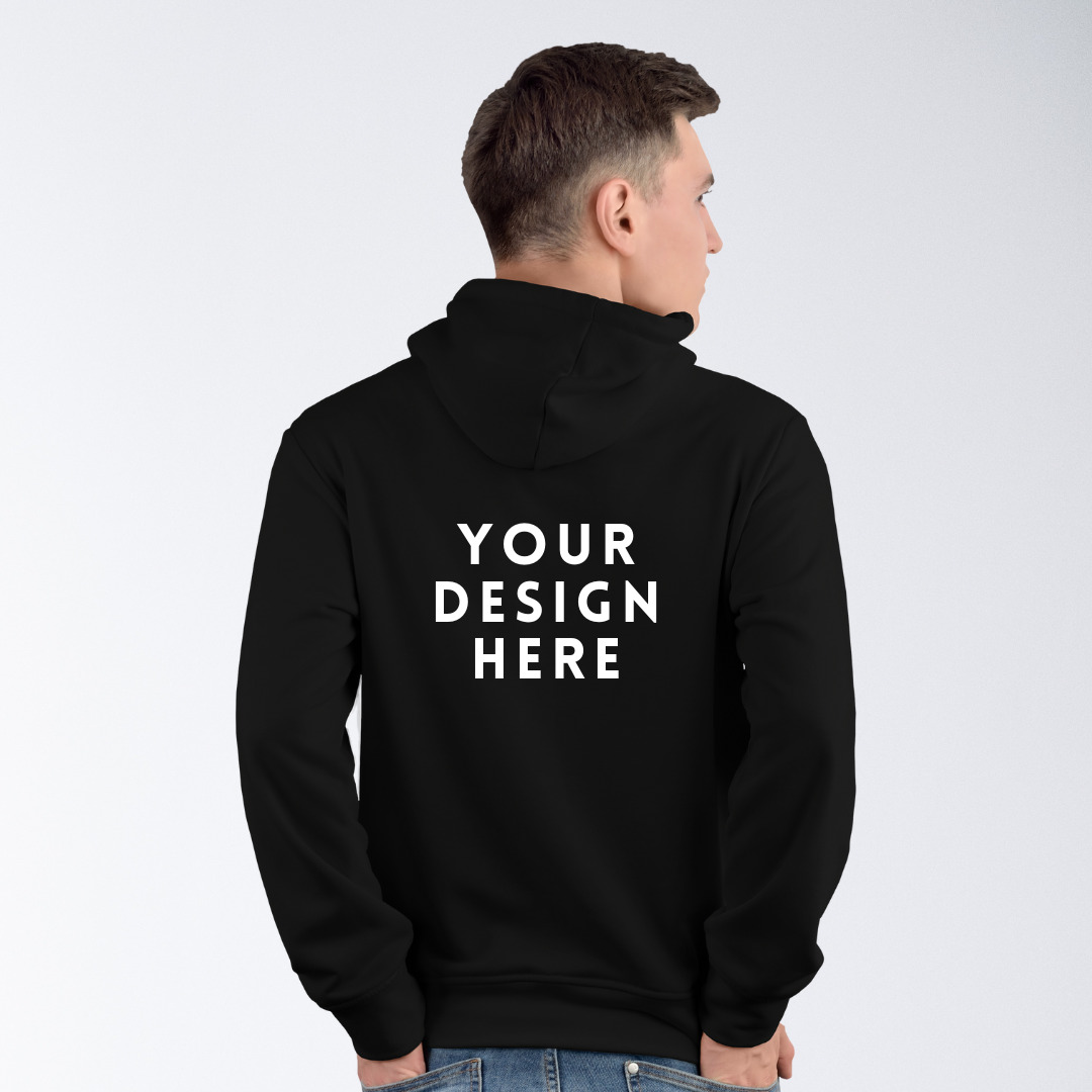 Custom Design Zipper Hoodie for Men